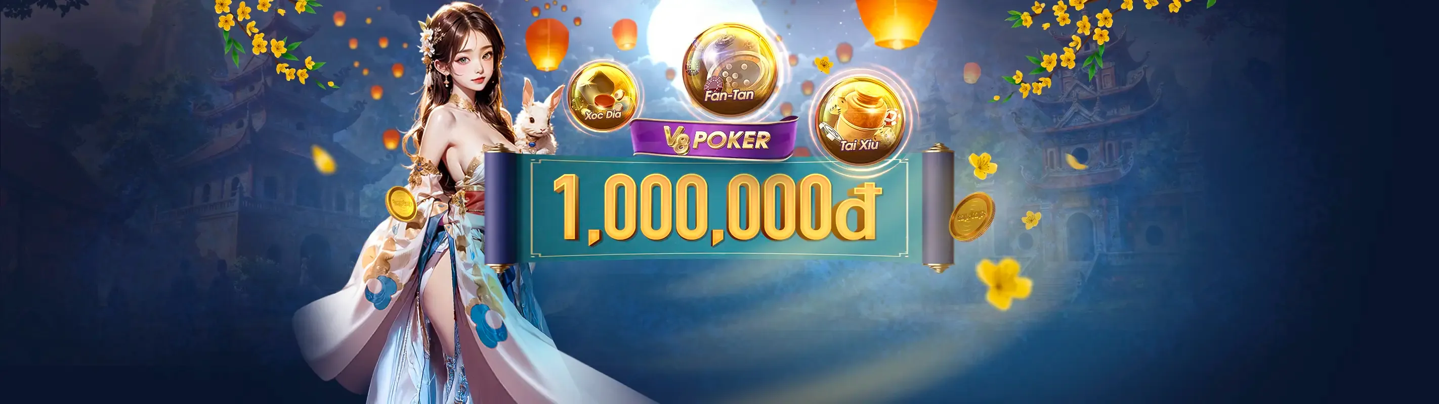 Bàn chơi casino trực tuyến fcb8 bet với các lá bài và con chip